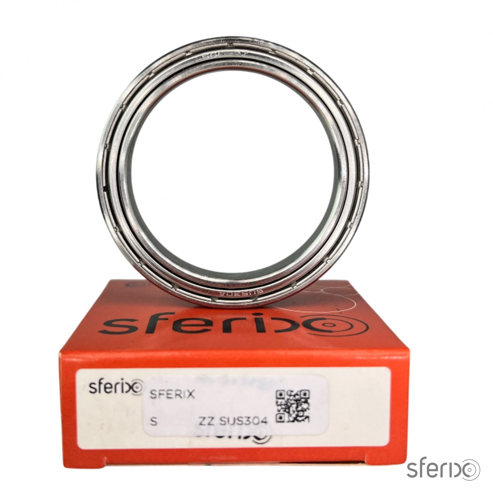 Радиальный однорядный подшипник S61808 ZZ SUS304 SFERIX - Сферикс - фото -  2